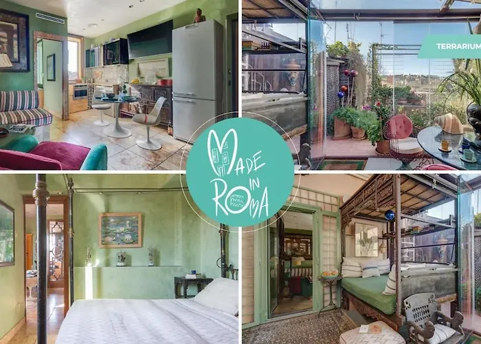 Terrarium Trastevere, Boutique With Terrace * Rzym
